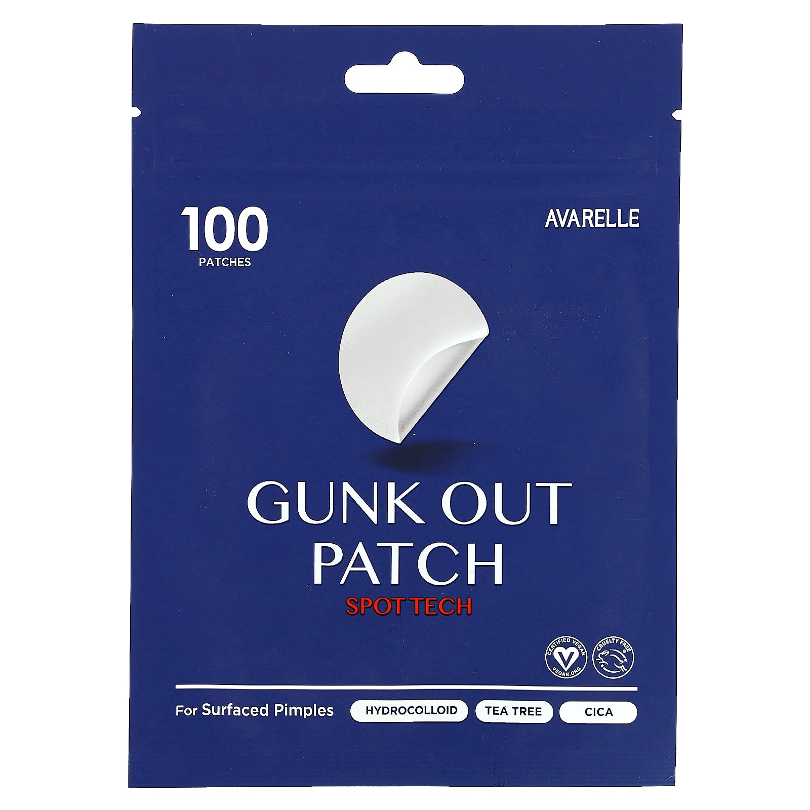 Avarelle, Gunk Out Patch, Spot Tech , 100 Patches