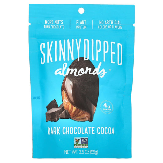 SkinnyDipped, Almonds, Dark Chocolate Cocoa, 3.5 oz (99 g)