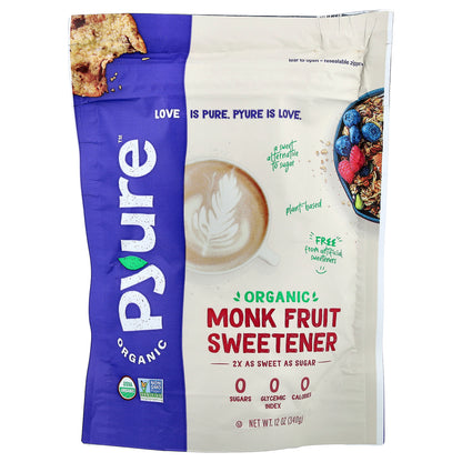 Pyure, Organic Monk Fruit Sweetener, 12 oz (340 g)