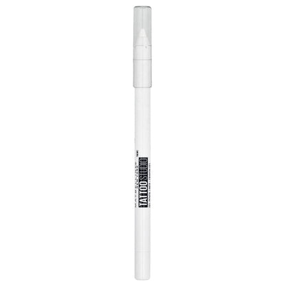 Maybelline, Tattoo Studio, Eyeliner, Sharpenable Gel Pencil, Waterproof, 970 Polished White, 0.04 oz (1.2 g)