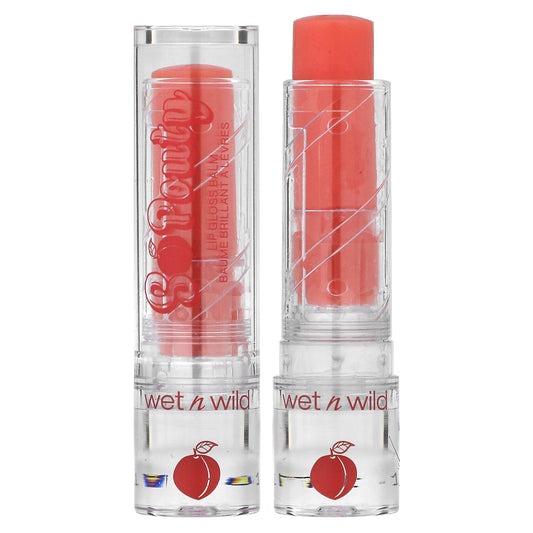 wet n wild, So Pouty, Lip Gloss Balm, 1114496 Peach Bum, 0.14 oz (4.06 g)