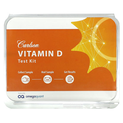 Carlson, Vitamin D Test Kit, 1 Kit