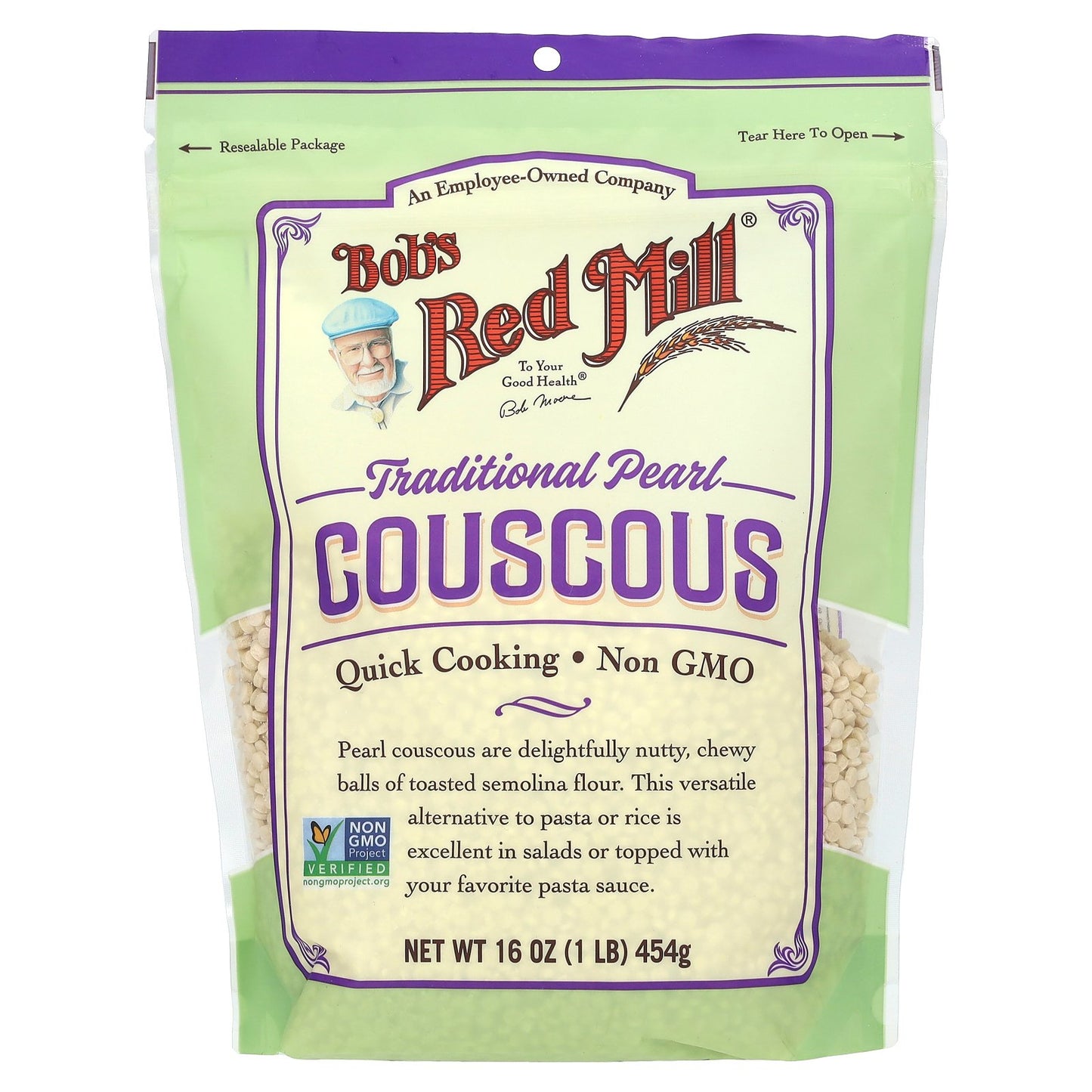 Bob's Red Mill, Traditional Pearl Couscous, 16 oz (454 g)