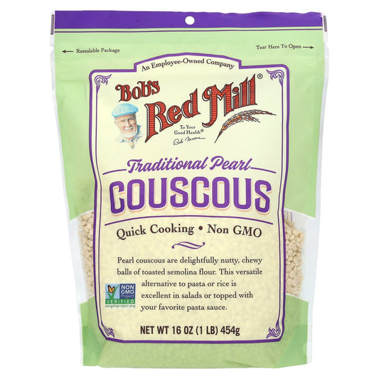 Bob's Red Mill, Traditional Pearl Couscous, 16 oz (454 g)