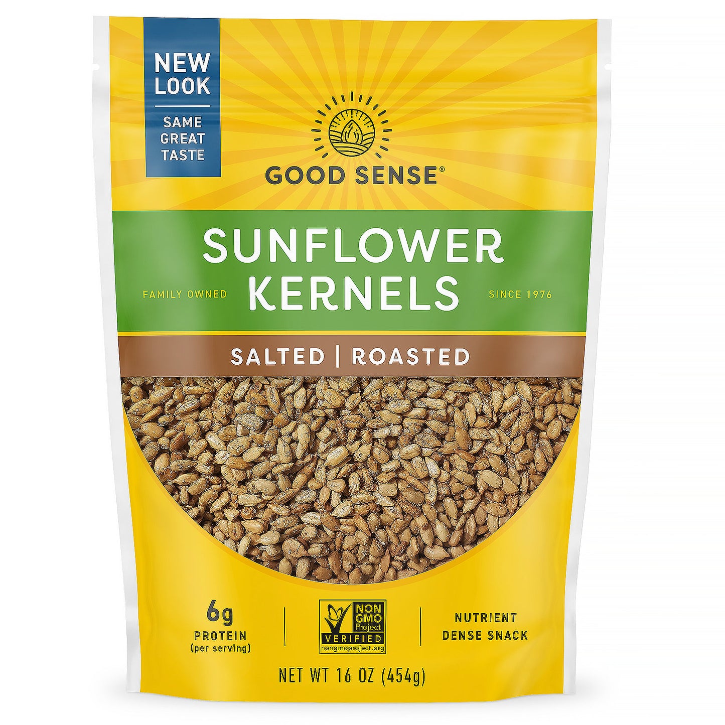 Good Sense, Sunflower Kernels, Salted, Roasted, 16 oz (454 g)