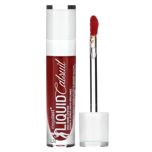 wet n wild, MegaLast, Liquid Catsuit, High-Shine Lipstick, 968A Bad Girl's Club, 0.2 oz (5.7 g)