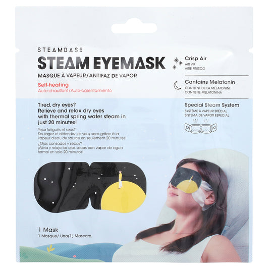 Steambase, Steam Eyemask, Crisp Air, 1 Mask