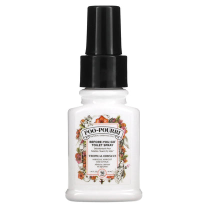 Poo-Pourri, Before-You-Go Toilet Spray, Tropical Hibiscus, 1.4 fl oz (41 ml)