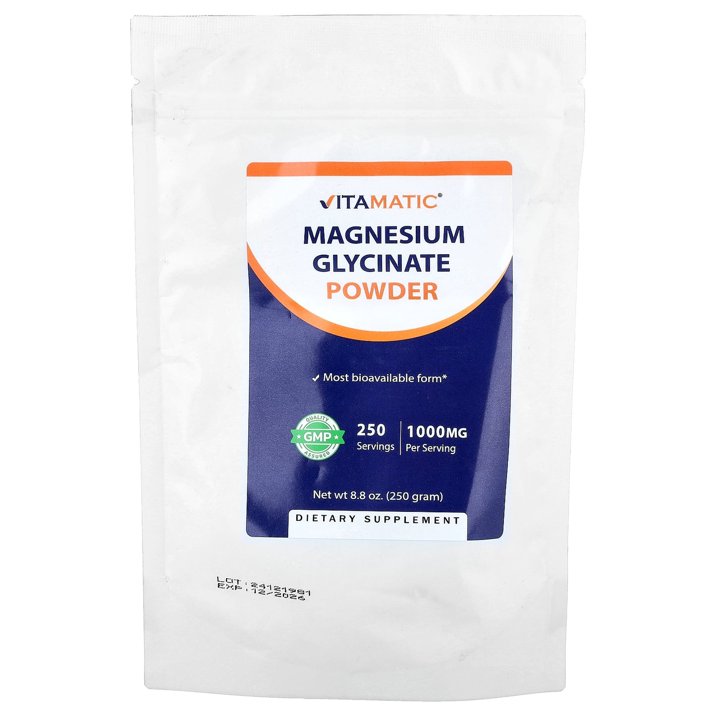 Vitamatic, Magnesium Glycinate Powder, 8.8 oz (250 g)