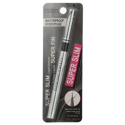 Physicians Formula, Super Slim Liquid Eyeliner, 1712803 Ultra Black, 0.013 fl oz (0.4 ml)