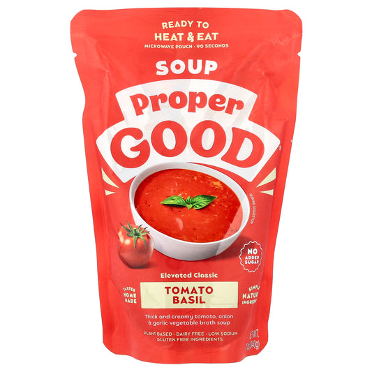 Proper Good, Tomato Basil Soup, 12 oz (340 g)
