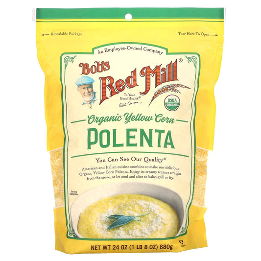 Bob's Red Mill, Organic Yellow Corn Polenta, 24 oz  (680 g)