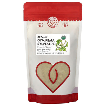Pure Indian Foods, Organic Gymnema Sylvestre, 8 oz (227 g)