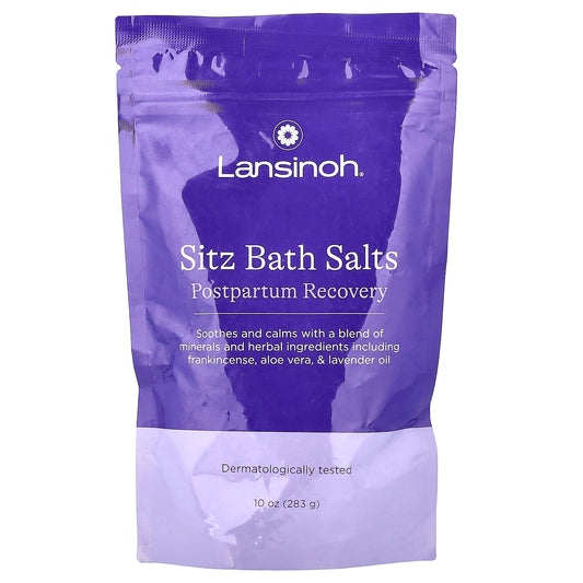 Lansinoh, Sitz Bath Salts, Pospartum Recovery, 10 oz (283 g)