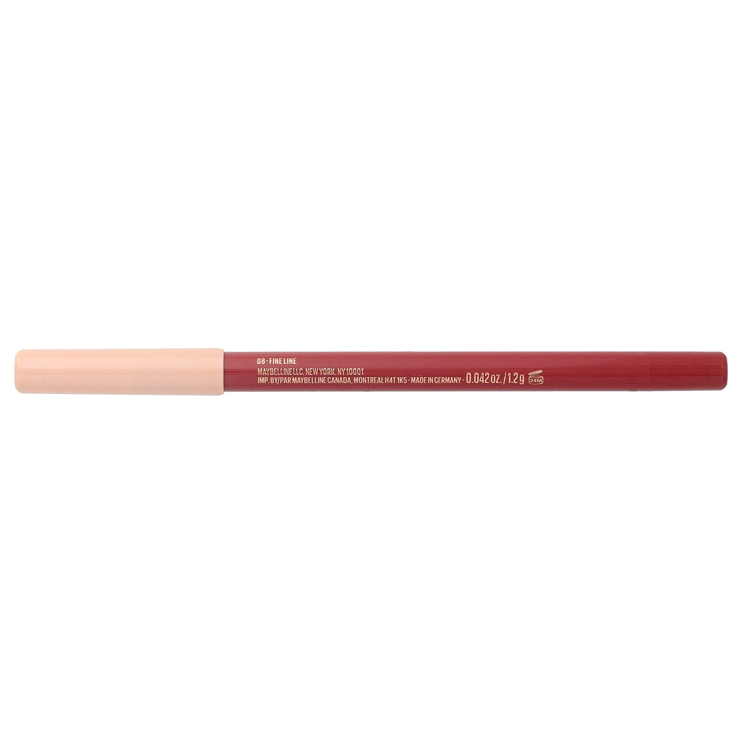 Maybelline, Lifter Liner, Lip Pencil, 08 Fine Line, 0.042 oz (1.2 g)
