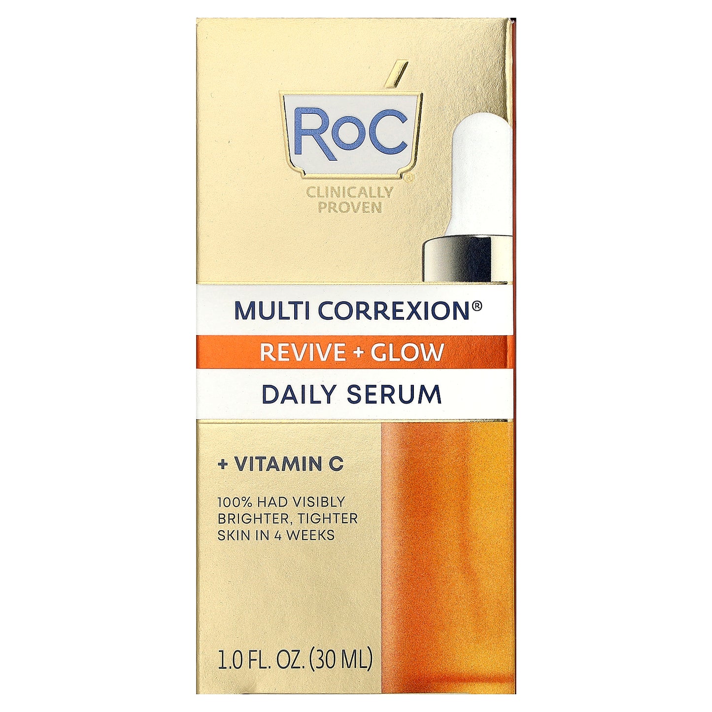 RoC, Multi Correxion®, Revive + Glow, Daily Serum + Vitamin C, 1 fl oz (30 ml)