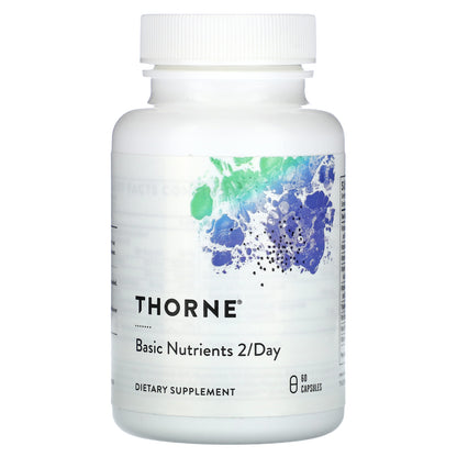 Thorne, Basic Nutrients 2/Day, 60 Capsules