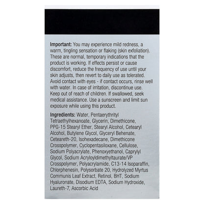 Neutrogena, Rapid Wrinkle Repair®, Retinol Regenerating Cream, Fragrance Free, 1.7 oz (48 g)