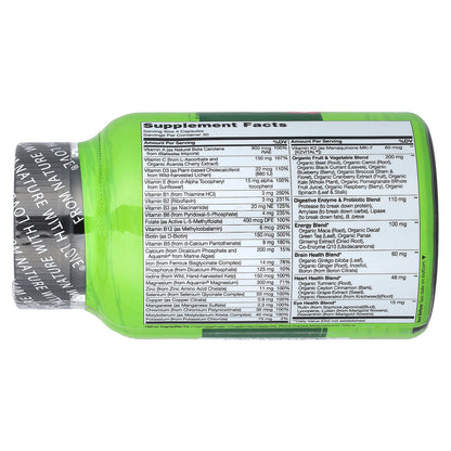 NATURELO, Whole Food Complete Multivitamin, For Women, 120 Vegetarian Capsules