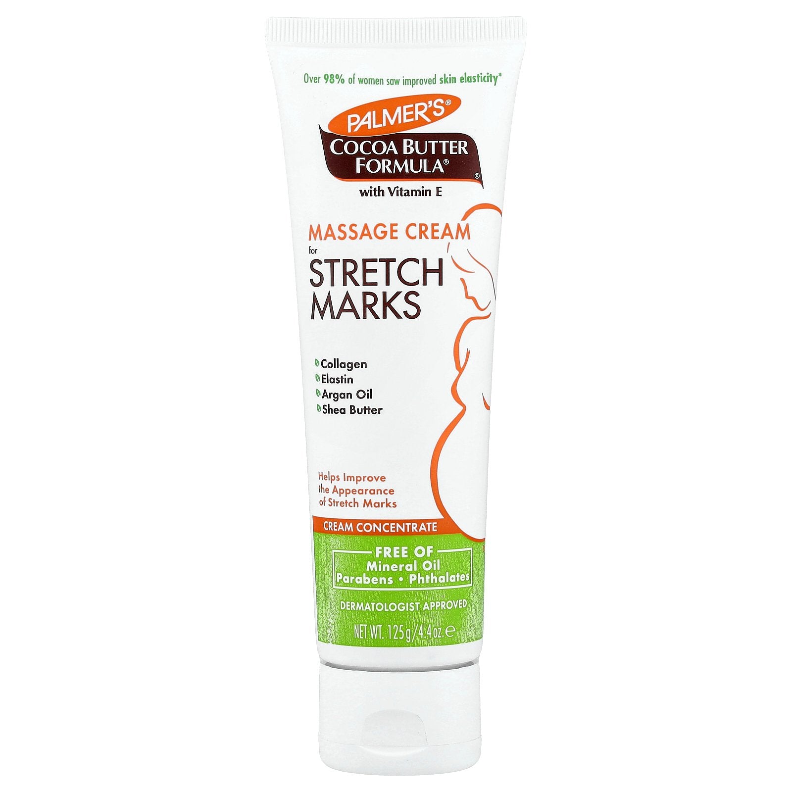 Palmer's, Cocoa Butter Formula® with Vitamin E, Massage Cream for Stretch Marks, 4.4 oz (125 g)
