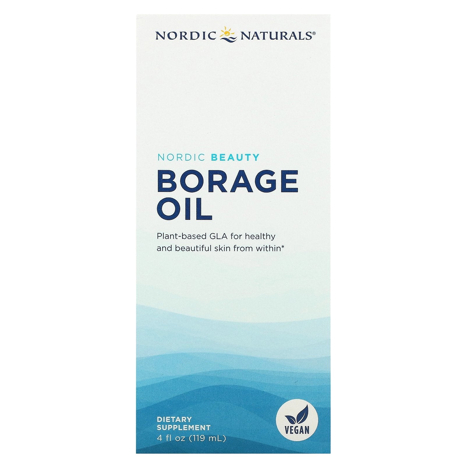 Nordic Naturals, Nordic Beauty, Borage Oil, 4 fl oz (119 ml)