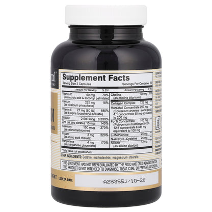 Mason Natural, Ultra Collagen with Horsetail Concentrate, 100 Capsules