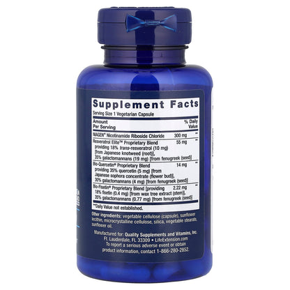 Life Extension, NAD+ Cell Regenerator™ and Resveratrol Elite™, 30 Vegetarian Capsules
