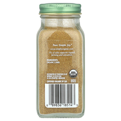 Simply Organic, Ground Cumin, 2.31 oz (65 g)