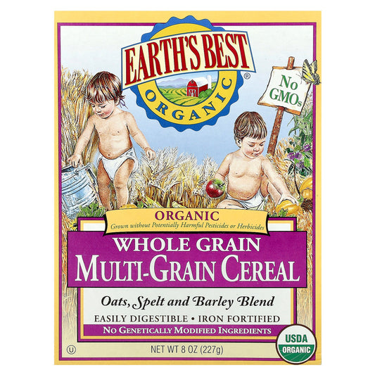 Earth's Best, Organic Whole Grain Multi-Grain Cereal, 8 oz (227 g)