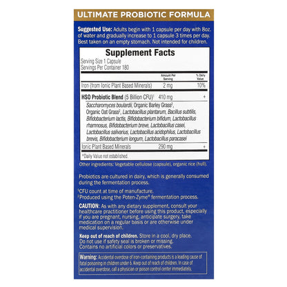 Garden of Life, Primal Defense®, Ultra, Ultimate Probiotic Formula, 180 UltraZorbe™ Vegetarian Capsules
