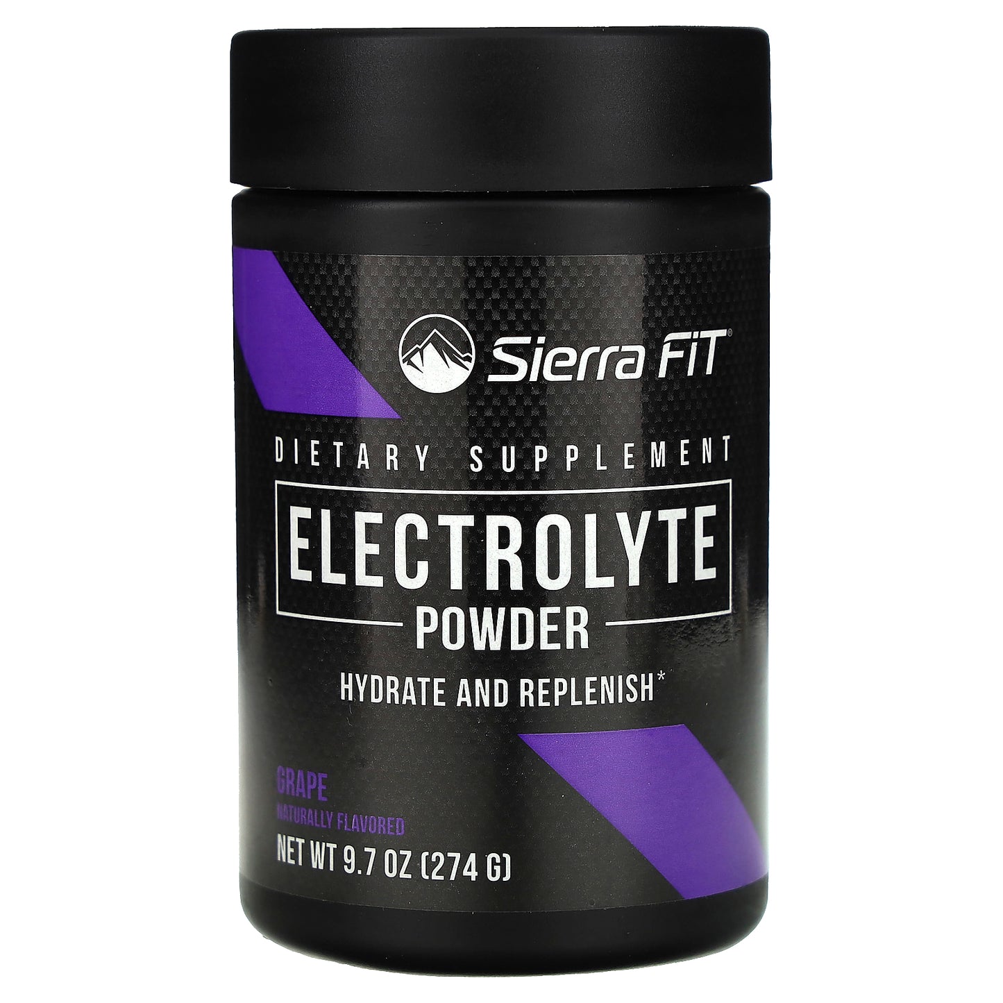 Sierra Fit, Electrolyte Powder, Grape, 10.15 oz (288 g)