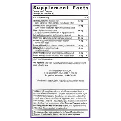 New Chapter, Zyflamend, 180 Vegetarian Capsules