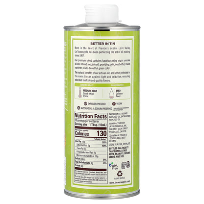 La Tourangelle, Naturally Green Avocado Oil, 25.4 fl oz (750 ml)