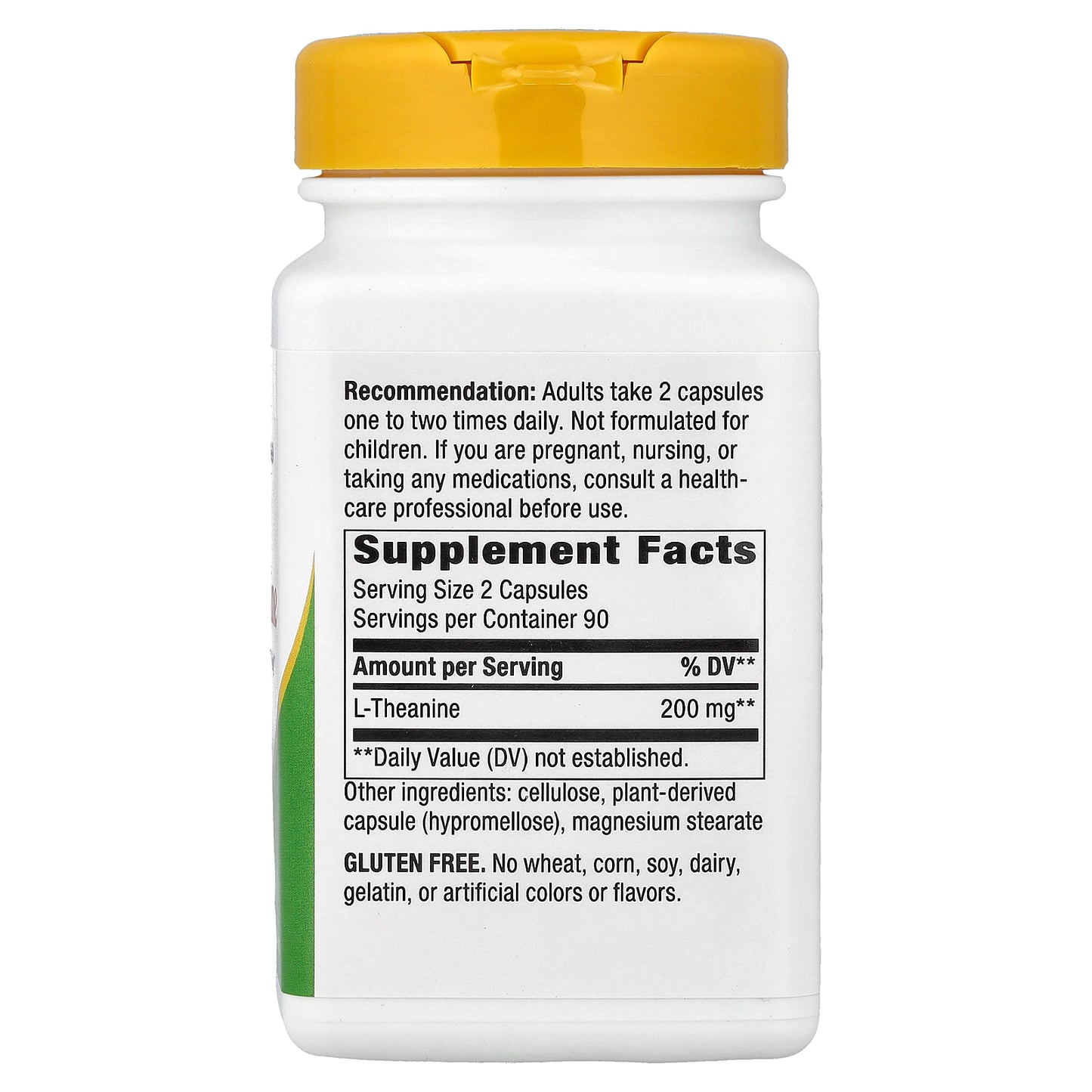 Nature's Way, L-Theanine, 180 Vegan Capsules (100 mg per Capsule)