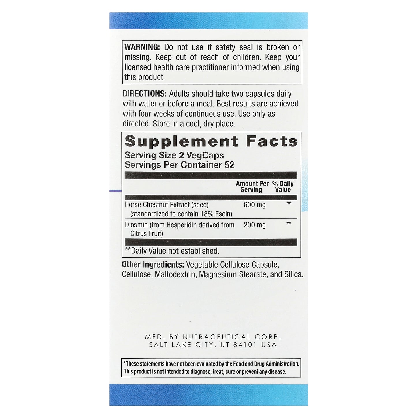 BodyGold, Venastat® Leg Circulation Support , 105 VegCaps