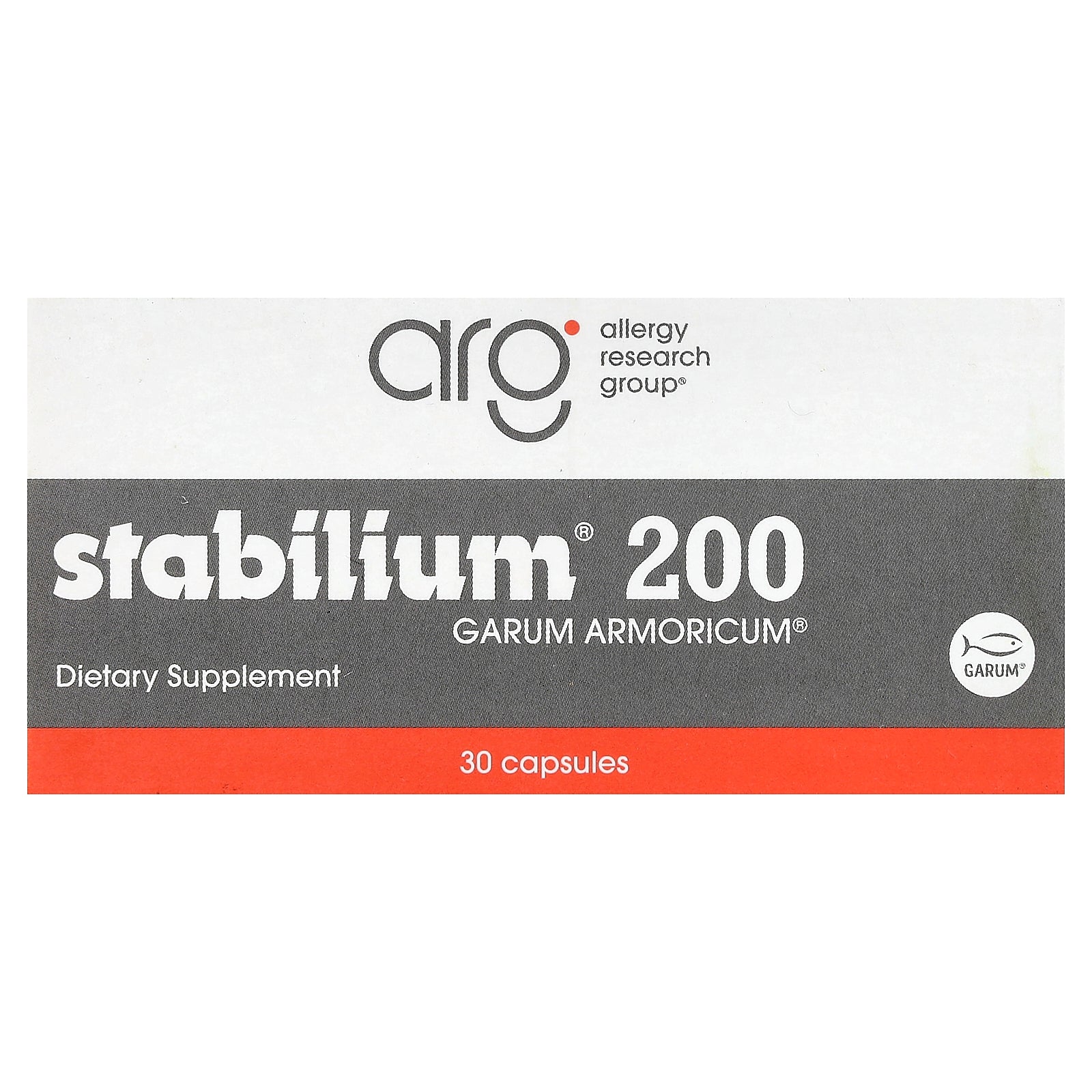 Nutricology, Stabilium® 200, 30 Capsules