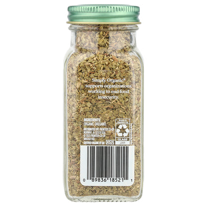 Simply Organic, Oregano, 0.75 oz (21 g)