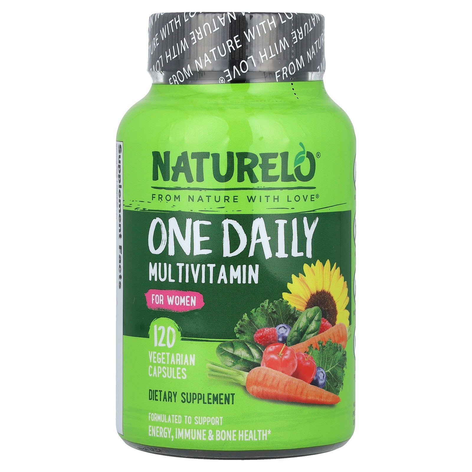 NATURELO, One Daily Multivitamin, For Women, 120 Vegetarian Capsules