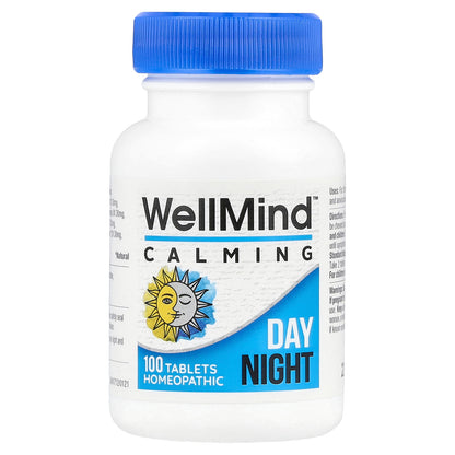 MediNatura, WellMind™ Calming Day/Night, 100 Tablets