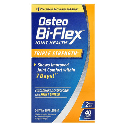 Osteo Bi-Flex, Joint Health, Triple Strength, 40 Coated Tablets