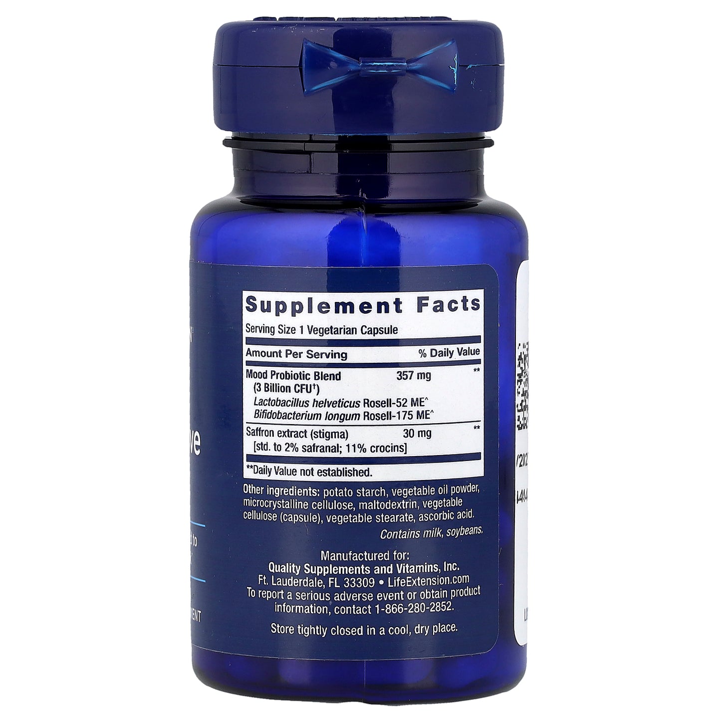 Life Extension, FLORASSIST® Probiotic, Mood Improve,  30 Vegetarian Capsules