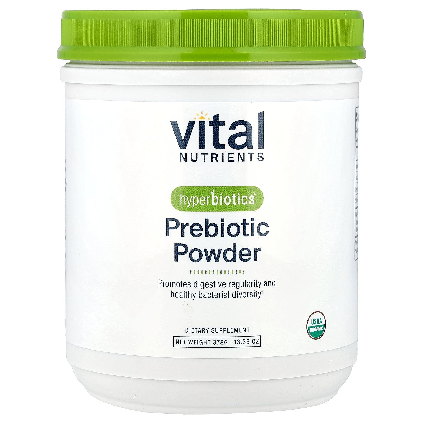 Vital Nutrients, Hyperbiotics®, Prebiotic Powder, 13.33 oz (378 g)