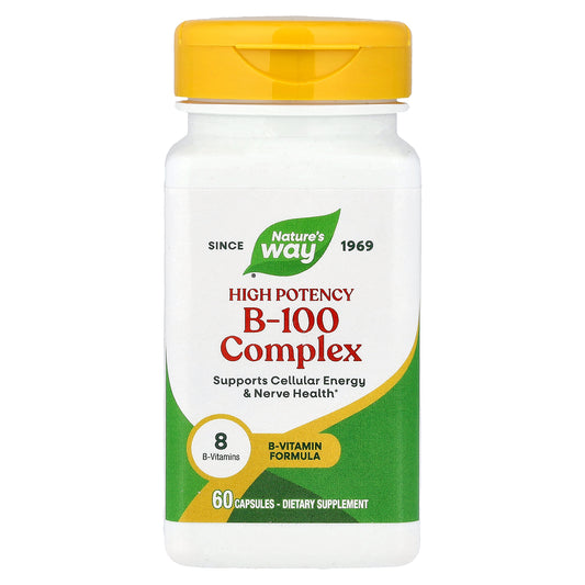 Nature's Way, B-100 Complex, 60 Capsules