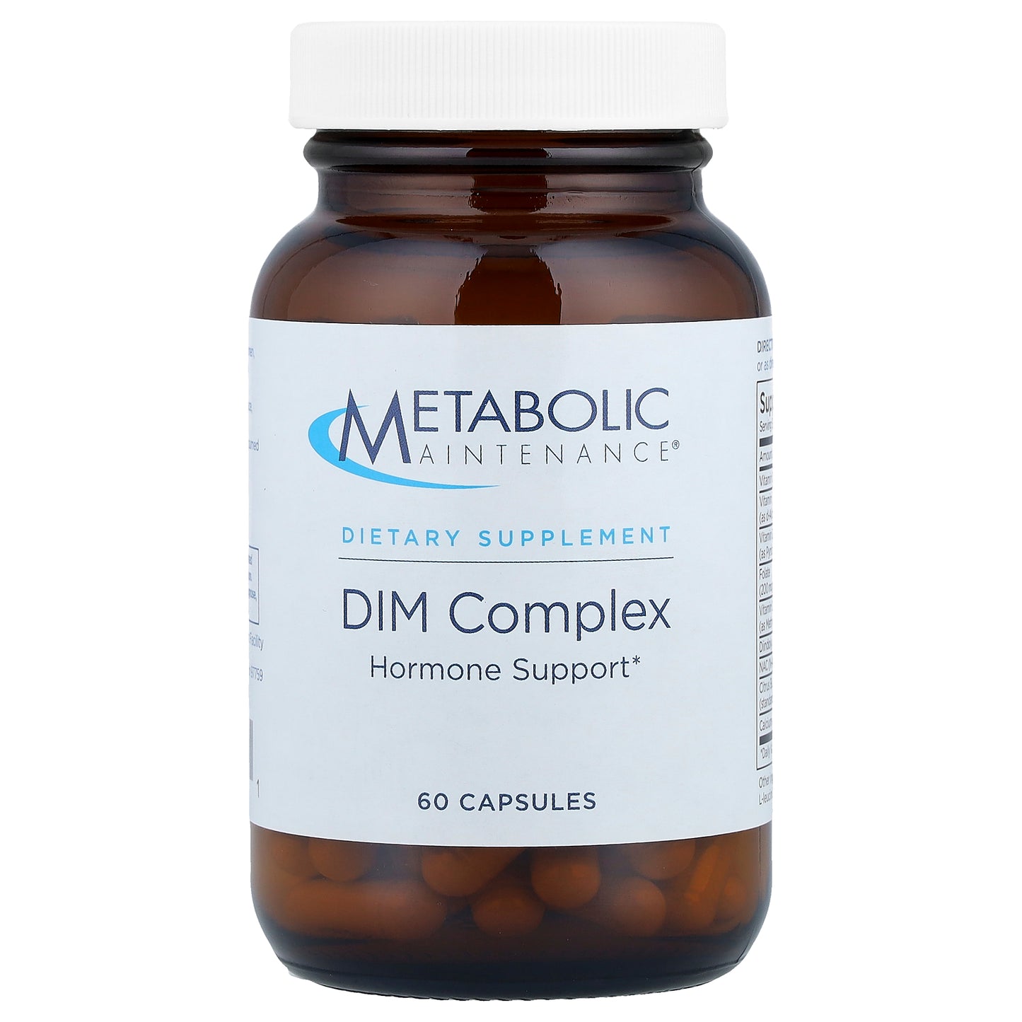 Metabolic Maintenance, DIM Complex, 60 Capsules