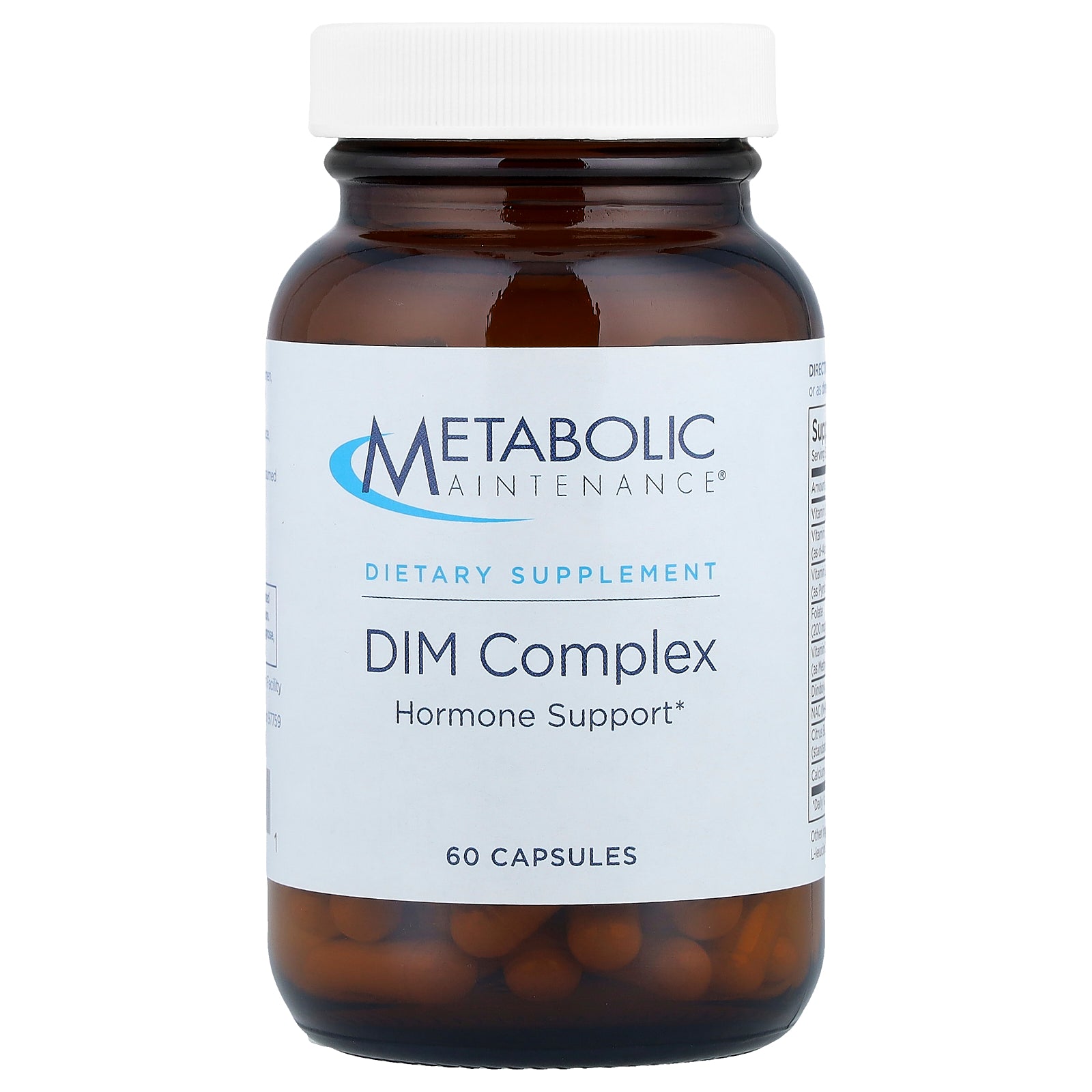 Metabolic Maintenance, DIM Complex, 60 Capsules