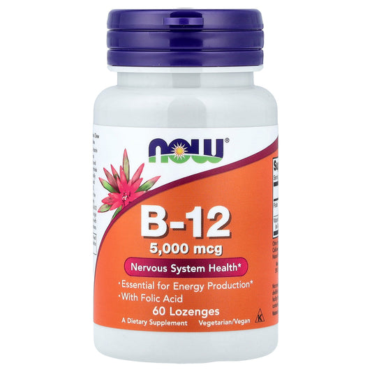 NOW Foods, B-12, 60 Lozenges