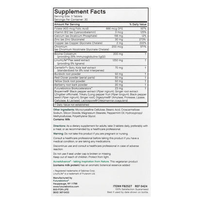 Futurebiotics, AcneAdvance® with Colostrum, 90 Vegetarian Tablets