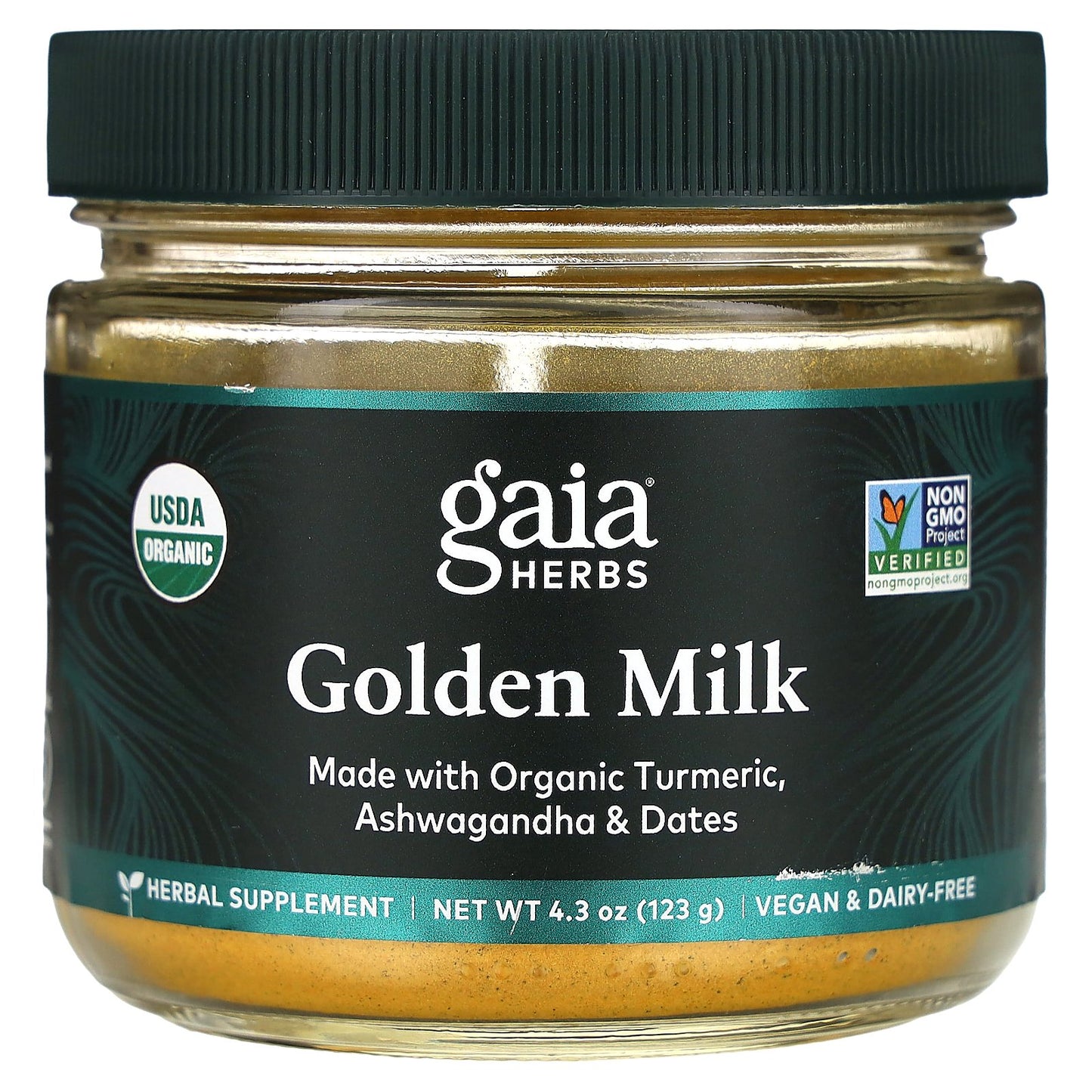 Gaia Herbs, Golden Milk, 4.3 oz (123 g)