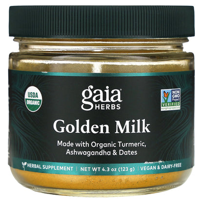 Gaia Herbs, Golden Milk, 4.3 oz (123 g)