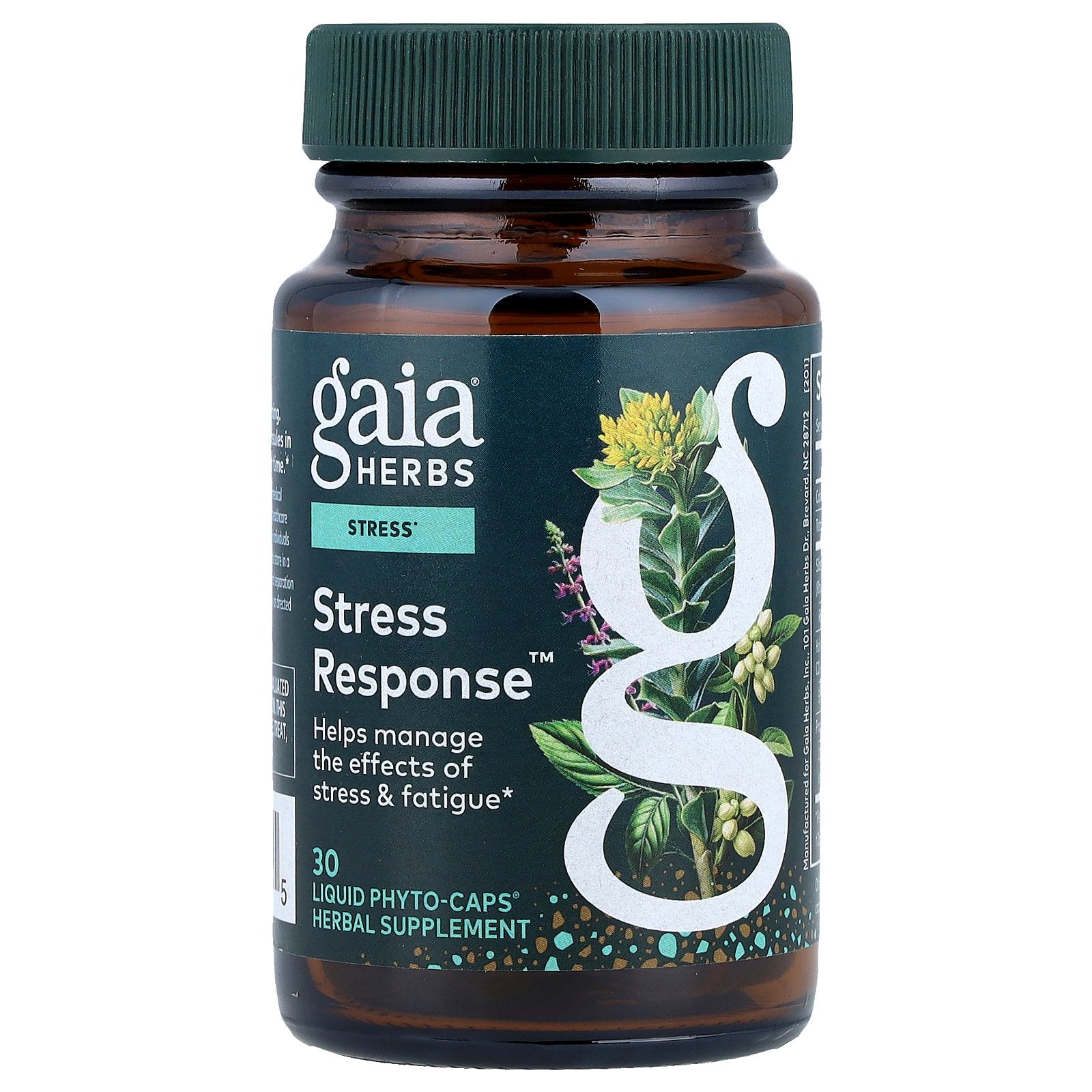 Gaia Herbs, Stress Response™, 30 Liquid Phyto-Caps